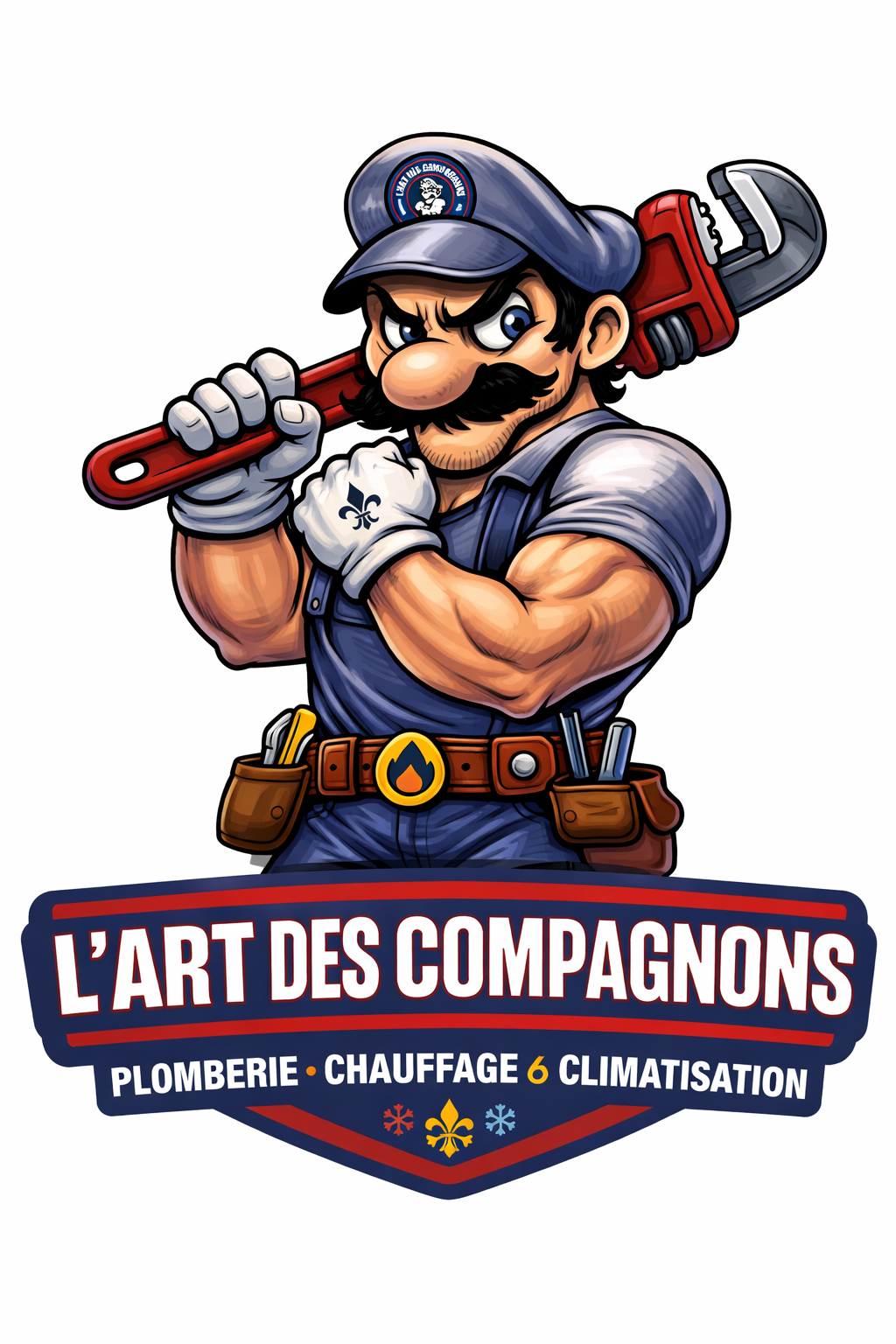 Mascotte L'Art des Compagnons